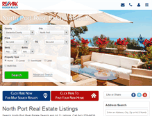 Tablet Screenshot of northporthouses.com